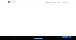Desktop Screenshot of masia-abogados.com
