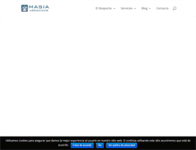 Tablet Screenshot of masia-abogados.com